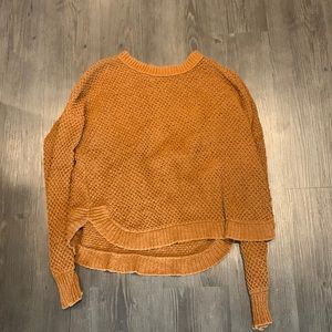 Burnt orange madewell sweater